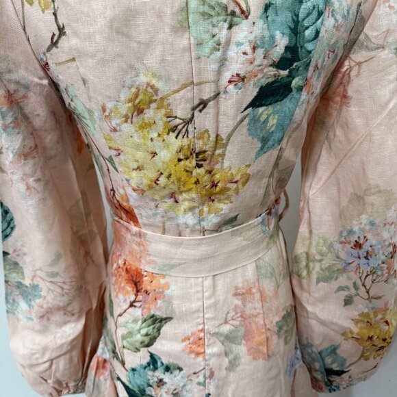 Zimmermann Illuminate Peplum Mini Dress - Picture 6 of 11